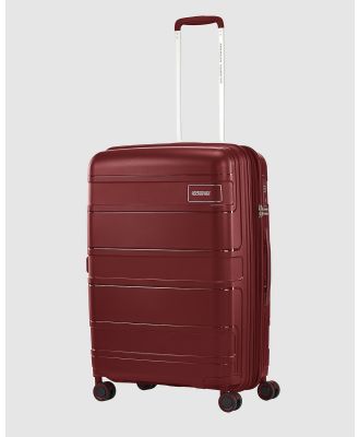 American Tourister - Light Max Medium (69 cm) - Travel and Luggage (Red) Light Max Medium (69 cm)