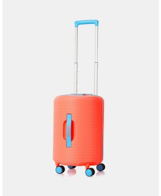 American Tourister - Rollio Small (52 cm) - Travel and Luggage (CORAL/BLUE) Rollio Small (52 cm)