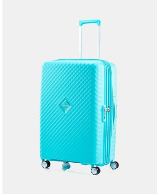 American Tourister - Squasem Spinner 75cm EXP TSA - Travel and Luggage (Blue) Squasem Spinner 75cm EXP TSA