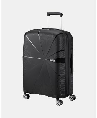 American Tourister - Starvibe Medium (67 cm) - Travel and Luggage (BLACK) Starvibe Medium (67 cm)