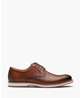 AQ by Aquila - Hardy Derby Shoes - Dress Shoes (Mid Brown) Hardy Derby Shoes