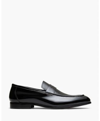AQ by Aquila - Ward Patent Loafers - Dress Shoes (Patent Black) Ward Patent Loafers