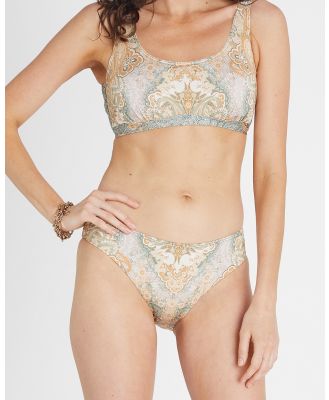 Aqua Blu Australia - Floret Charlize Classic Pant - Bikini Bottoms (Multi) Floret Charlize Classic Pant
