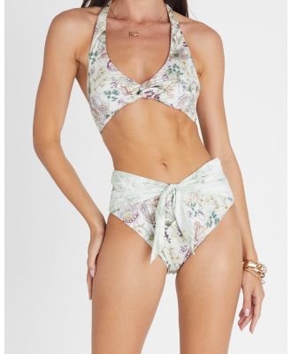 Aqua Blu Australia - Lotus Margot High Waist Pant - Bikini Bottoms (Multi) Lotus Margot High Waist Pant