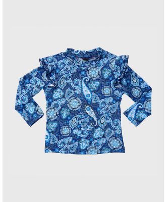 Aqua Blu Kids - Laurel Long Sleeve Rash Vest   Babies - Swimwear (Multi) Laurel Long Sleeve Rash Vest - Babies