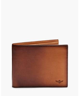 Aquila - Archie Bi Fold Wallet - Wallets (Cognac) Archie Bi Fold Wallet