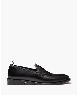 Aquila - D'ORO Collection   Kemp Loafers - Dress Shoes (Black) D'ORO Collection - Kemp Loafers
