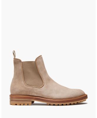 Aquila - D'ORO Collection   Patton Chelsea Boots - Boots (Desert) D'ORO Collection - Patton Chelsea Boots