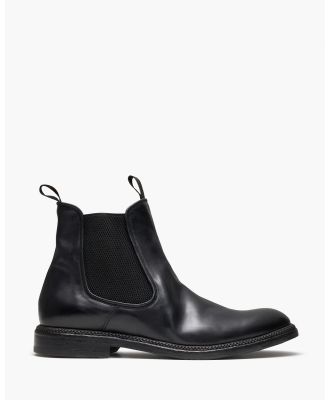 Aquila - D'ORO Collection   Wells Chelsea Boots - Boots (Black) D'ORO Collection - Wells Chelsea Boots