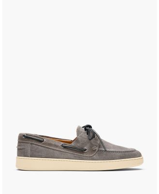 Aquila - Sol Boat Shoes - Casual Shoes (Charcoal) Sol Boat Shoes