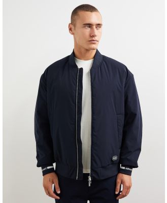 Armani Exchange - Blouson Jacket - Coats & Jackets (Deep Navy) Blouson Jacket