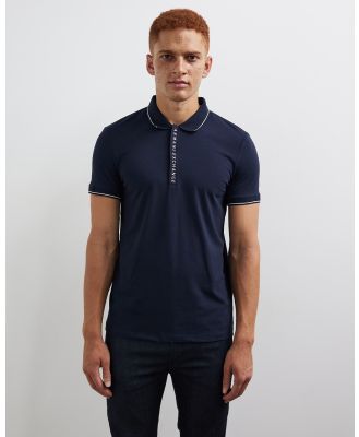 Armani Exchange - Polo Shirt - Shirts & Polos (Navy) Polo Shirt