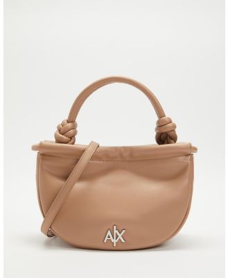 Armani Exchange - Small Hobo Bag - Handbags (Dark Sunrise) Small Hobo Bag
