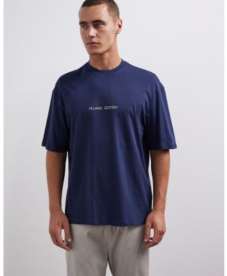 Armani Exchange - T Shirt - T-Shirts & Singlets (Night Sky) T-Shirt