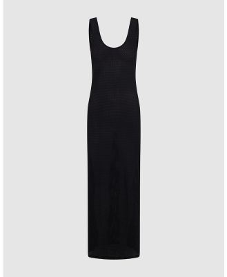 Arms Of Eve - Babylon Dress   Liquorice - Swimwear (Black) Babylon Dress - Liquorice