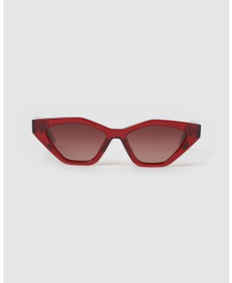 Arms Of Eve - Jagger Sunglasses   Cherry Red - Sunglasses (Cherry Red) Jagger Sunglasses - Cherry Red