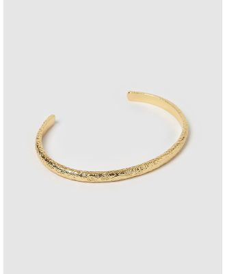 Arms Of Eve - Stevie Gold Cuff Bracelet - Jewellery (Gold) Stevie Gold Cuff Bracelet