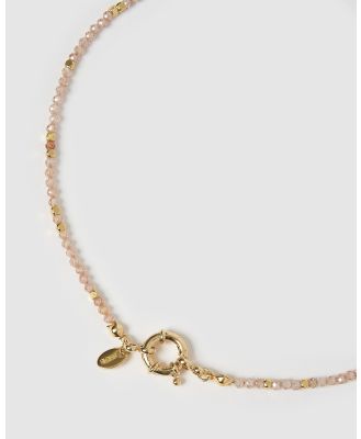 Arms Of Eve - Vienna Gemstone Necklace   Rose Quartz - Jewellery (Pink) Vienna Gemstone Necklace - Rose Quartz