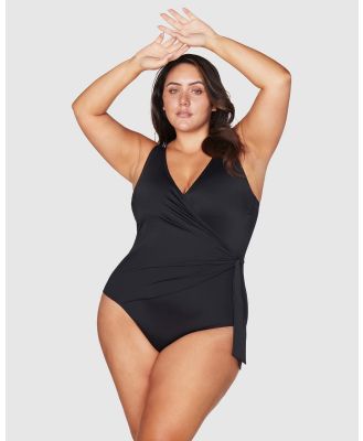 Artesands - Hues Hayes Underwire One Piece - One-Piece / Swimsuit (Black) Hues Hayes Underwire One Piece