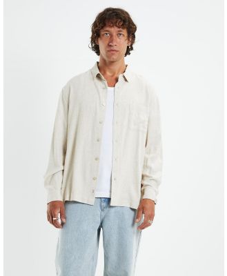 Arvust - Harrison Linen Shirt - Shirts & Polos (NATURAL) Harrison Linen Shirt