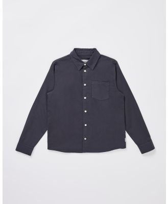 Arvust - Teen Boys Grover Long Sleeve Shirt - Shirts & Polos (BLACK) Teen Boys Grover Long Sleeve Shirt