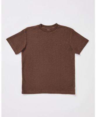 Arvust - Teen Boys Ramona Short Sleeve T Shirt - Short Sleeve T-Shirts (BROWN) Teen Boys Ramona Short Sleeve T-Shirt