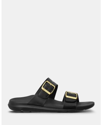 Ascent - Groove Buckle - All thongs (Black/Gold) Groove Buckle