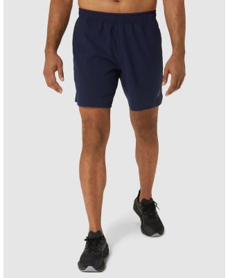 ASICS - ACTIBREEZE™ 7 Light Weight Woven Shorts   Men's - Shorts (Midnight) ACTIBREEZE™ 7 Light Weight Woven Shorts - Men's