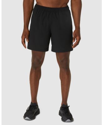 ASICS - ACTIBREEZE™ 7 Light Weight Woven Shorts   Men's - Shorts (Performance Black) ACTIBREEZE™ 7 Light Weight Woven Shorts - Men's