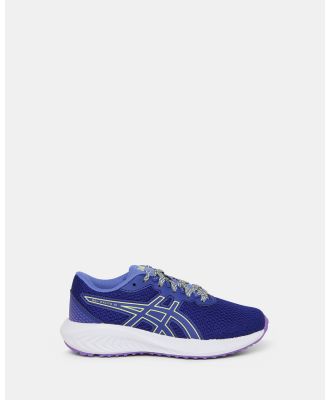 ASICS - Gel Excite 10 Grade School - Performance Shoes (Eggplant/Glow Yellow) Gel-Excite 10 Grade School