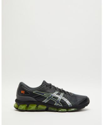 ASICS - GEL Quantum 360 7   Men's - Performance Shoes (Dark Grey & Lime Green) GEL-Quantum 360 7 - Men's
