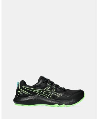 ASICS - GEL Sonoma 7   Men's - Performance Shoes (Black & Illuminate Green) GEL-Sonoma 7 - Men's