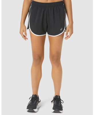 ASICS - Icon 4 Inch Shorts   Women's - Shorts (Performance Black) Icon 4-Inch Shorts - Women's
