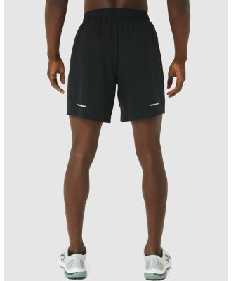 ASICS - Icon Short   Men's - Shorts (Performance Black/Carrier Grey) Icon Short - Men's