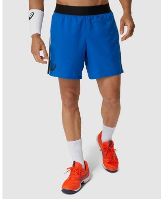 ASICS - Match 7in Shorts   Men's - Shorts (Blue Expanse) Match 7in Shorts - Men's
