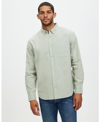 Assembly Label - Everyday Linen & Cotton LS Shirt - Shirts & Polos (Nettle) Everyday Linen & Cotton LS Shirt