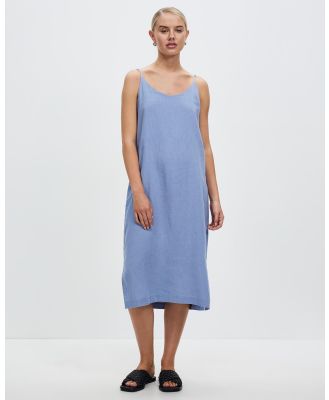 Assembly Label - Linen Slip Dress - Dresses (Glacial) Linen Slip Dress