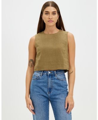 Assembly Label - Nilsa Top - Cropped tops (Pea) Nilsa Top