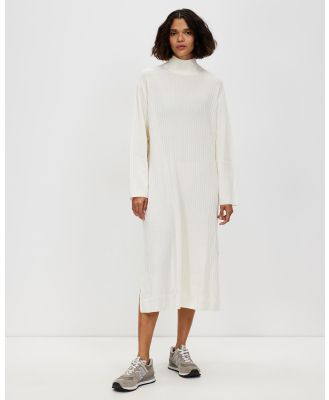 Assembly Label - Pearl Roll Neck Knit Dress - Dresses (Cream) Pearl Roll Neck Knit Dress