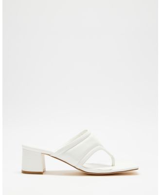 Atmos&Here - Betty Leather Heels - Heels (White Leather) Betty Leather Heels