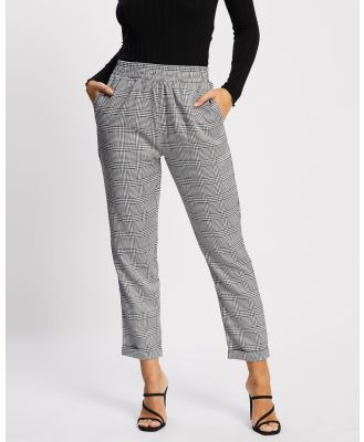 Atmos&Here - Carolina Check Pants - Pants (Grey Check) Carolina Check Pants