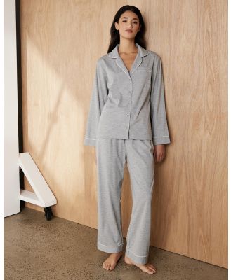 Atmos&Here - Emma Long PJ Set - Sleepwear (Grey Marle) Emma Long PJ Set