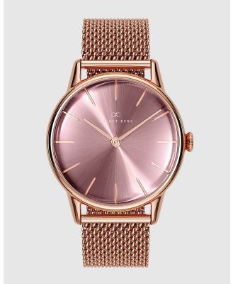 August Berg - Serenity 32mm Rose Gold Plated Mesh Watch - Watches (Rose Gold) Serenity 32mm Rose Gold Plated Mesh Watch