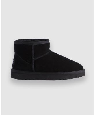 AusWooli Ugg Boots - Bondi Short Sheepskin Ankle Boot - Boots (Black) Bondi Short Sheepskin Ankle Boot