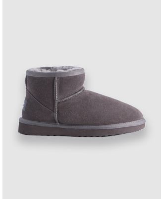 AusWooli Ugg Boots - Bondi Short Sheepskin Ankle Boot - Boots (Grey) Bondi Short Sheepskin Ankle Boot