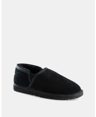 AusWooli Ugg Boots - Newcastle Easy Slip On - Slippers & Accessories (Black) Newcastle Easy Slip-On