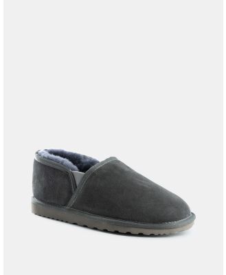 AusWooli Ugg Boots - Newcastle Easy Slip On - Slippers & Accessories (Grey) Newcastle Easy Slip-On