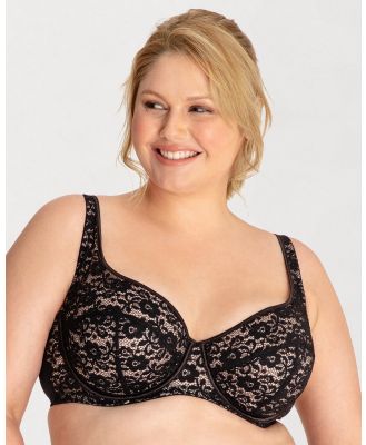Ava & Audrey  - Alice All Lace Full Cup Underwired Bra - Underwire Bras (Black) Alice All Lace Full Cup Underwired Bra