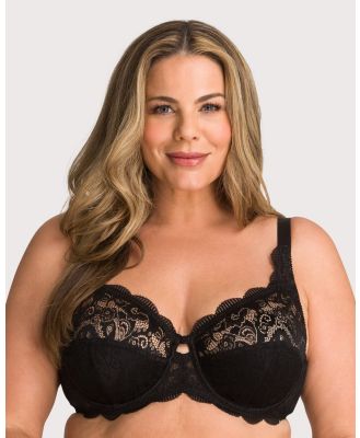 Ava & Audrey  - Lucille Lace Underwired Full Cup Bra - Underwire Bras (Black) Lucille Lace Underwired Full Cup Bra
