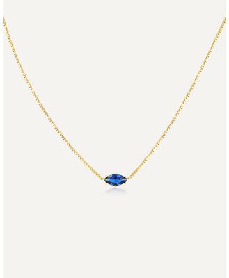 Avant Studio - Birthstone Necklace September - Jewellery (Blue) Birthstone Necklace September